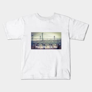 Benjamin Franklin Bridge Kids T-Shirt